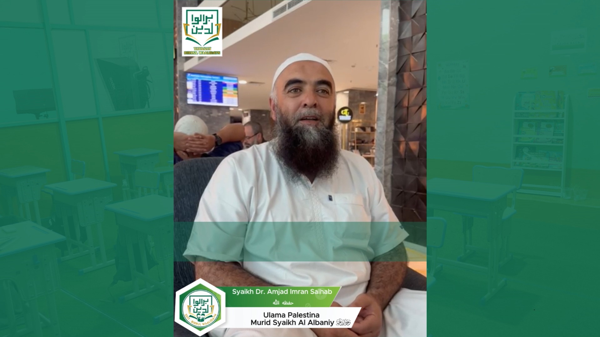 SD IT Birrul waalidayn bersama Syaikh Dr Amjad Imran 